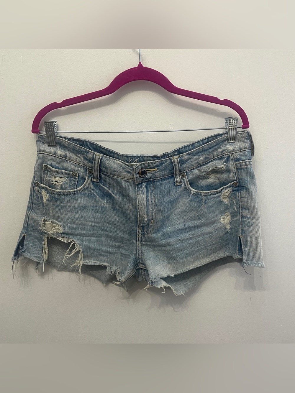Y2K  American Eagle lower rise Jean Shorts 6